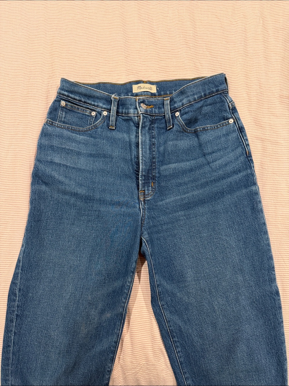 Madewell Perfect Straight Vintage Jeans